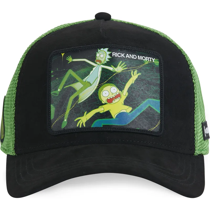 cepice-zaoblena-cerna-snapback-rem5-rem-rick-a-morty-capslab