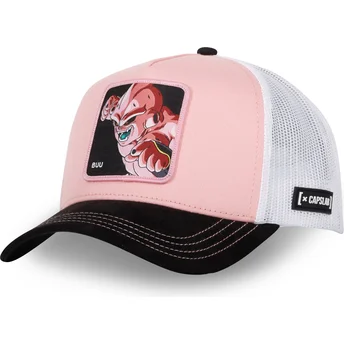 Čepice zaoblená růžová snapback DBZ8 Kid Buu Dragon Ball Capslab