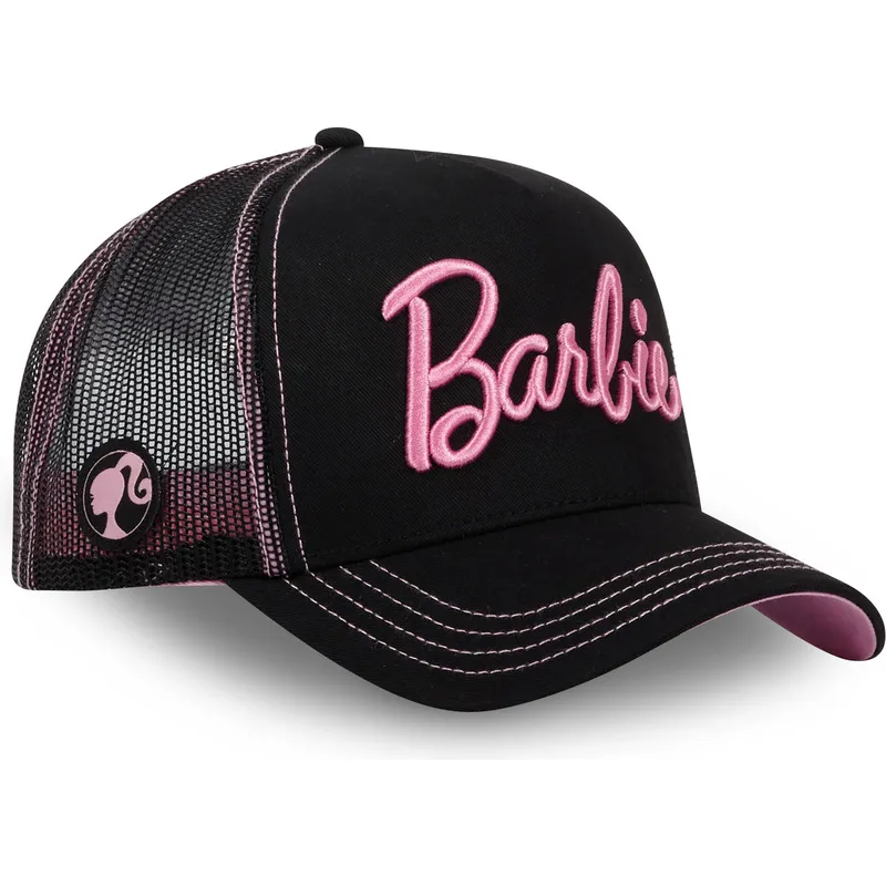 cepice-zaoblena-cerna-snapback-bar6-barbie-capslab