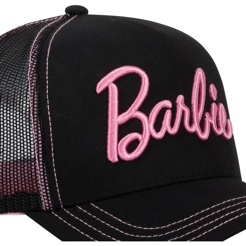cepice-zaoblena-cerna-snapback-bar6-barbie-capslab