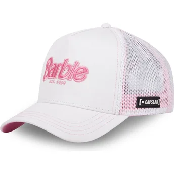 Čepice zaoblená bílá snapback BAR9 CT Barbie Capslab