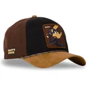 svart-och-brun-truckerkeps-daffy-anka-loo10-daf-looney-tunes-fran-capslab