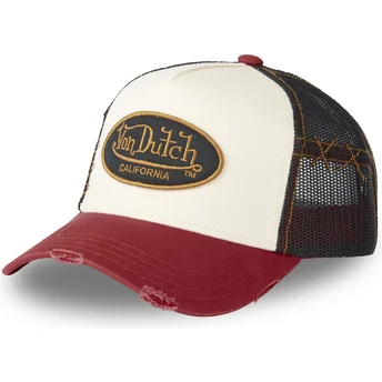 Čepice zaoblená vícebarevná snapback GRRE Von Dutch
