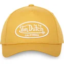 von-dutch-curved-brim-lof-c09-yellow-adjustable-cap