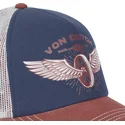 trucker-cap-blau-und-braun-crew19-von-von-dutch
