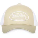 justerbar-beige-och-vit-truckerkeps-lof-b14-fran-von-dutch