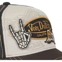 cepice-zaoblena-zadne-zvire-hneda-snapback-patches03-von-dutch