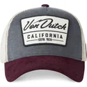 von-dutch-lea04-grey-and-maroon-trucker-hat