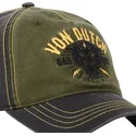 grune-und-graue-verstellbare-curved-cap-bad-cb-von-von-dutch
