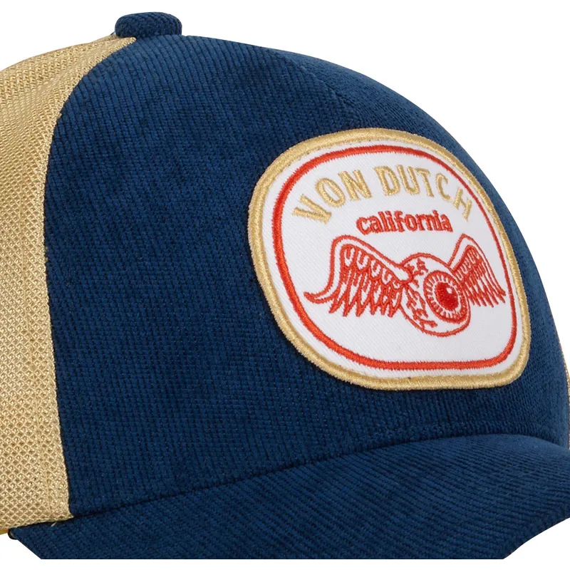 cepice-zaoblena-namornicka-modra-snapback-blu-ct-von-dutch