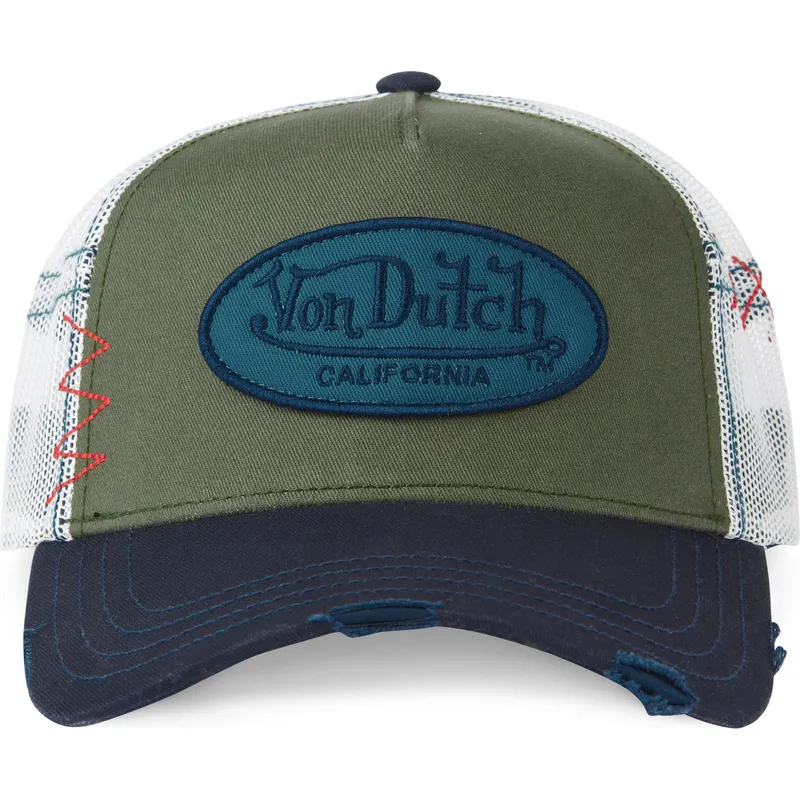 grune-weisse-und-blaue-trucker-kappe-naka-von-von-dutch