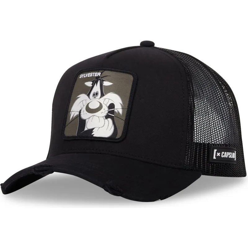 cepice-zaoblena-cerna-snapback-loo10-syl-sylvester-looney-tunes-capslab cepice-zaoblena-cerna-snapback-loo10-syl-sylvester-looney-tunes-capslab