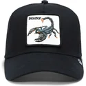 cepice-zaoblena-cerna-snapback-deadly-the-deadliest-scorpion-the-farm-goorin-bros