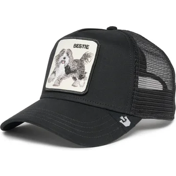 Čepice zaoblená žádné zvíře černá snapback The Bestie Dog The Farm Goorin Bros.
