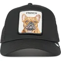 cepice-zaoblena-cerna-snapback-the-french-frenchie-the-farm-goorin-bros