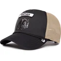 trucker-cap-schwarz-und-beige-panther-gb2-black-panther-the-rocker-the-farm-von-goorin-bros