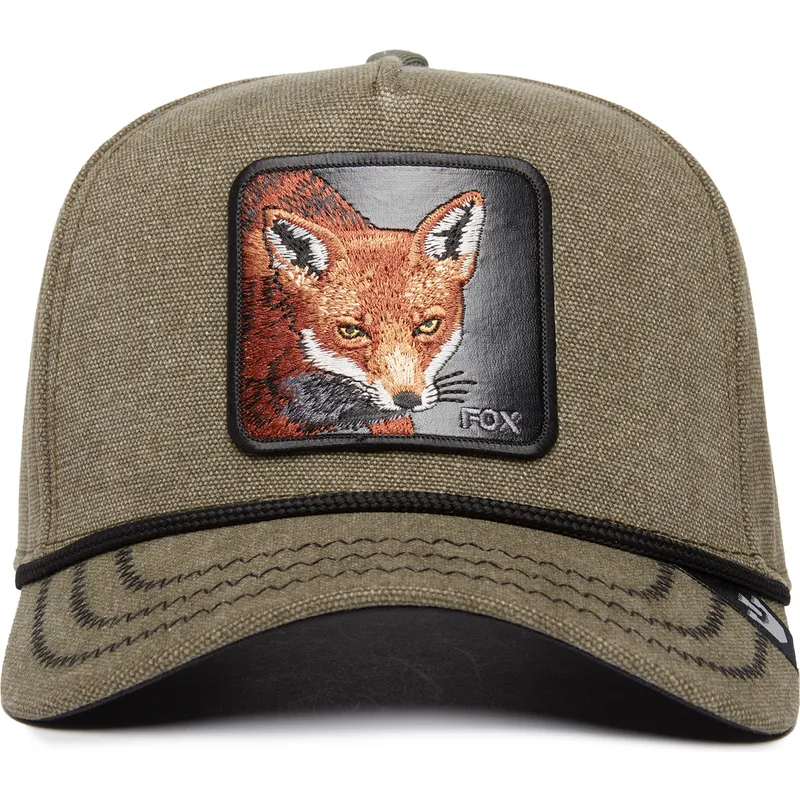 cepice-zaoblena-zelena-snapback-foxy-duck-canvas-the-farm-goorin-bros