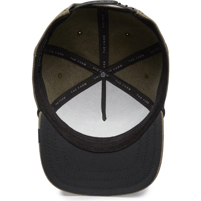 cepice-zaoblena-zelena-snapback-foxy-duck-canvas-the-farm-goorin-bros