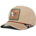 cepice-zaoblena-bezova-snapback-lucky-duck-canvas-the-farm-goorin-bros