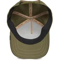 grune-snapback-kappe-mit-gebogenem-schirm-gallo-cock-field-100-all-season-wool-the-farm-von-goorin-bros