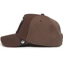 cepice-zaoblena-hneda-snapback-dark-horse-field-100-all-season-wool-the-farm-goorin-bros