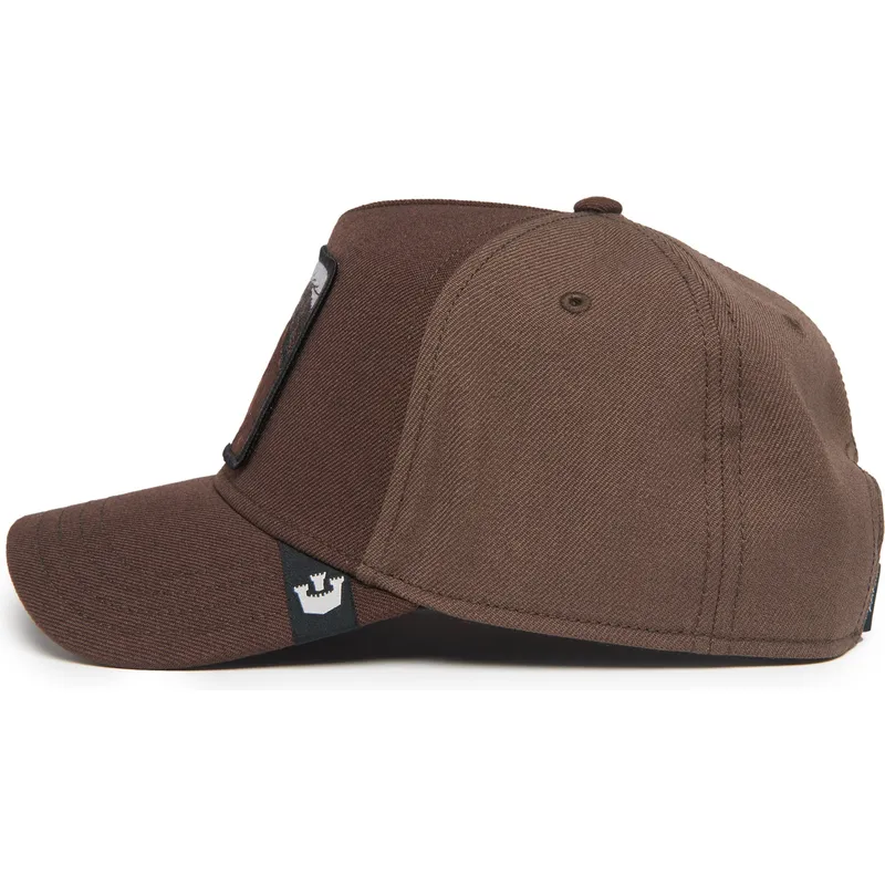 cepice-zaoblena-hneda-snapback-dark-horse-field-100-all-season-wool-the-farm-goorin-bros cepice-zaoblena-hneda-snapback-dark-horse-field-100-all-season-wool-the-farm-goorin-bros