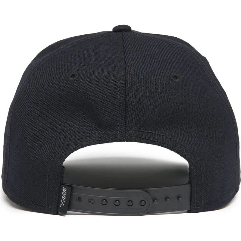 schwarze-gebogene-snapback-kappe-lowe-king-field-100-all-season-wool-the-farm-von-goorin-bros