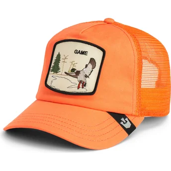 cepice-zaoblena-oranzova-snapback-game-maybe-park-range-the-farm-goorin-bros