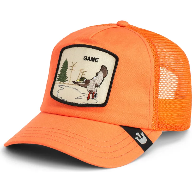 cepice-zaoblena-oranzova-snapback-game-maybe-park-range-the-farm-goorin-bros