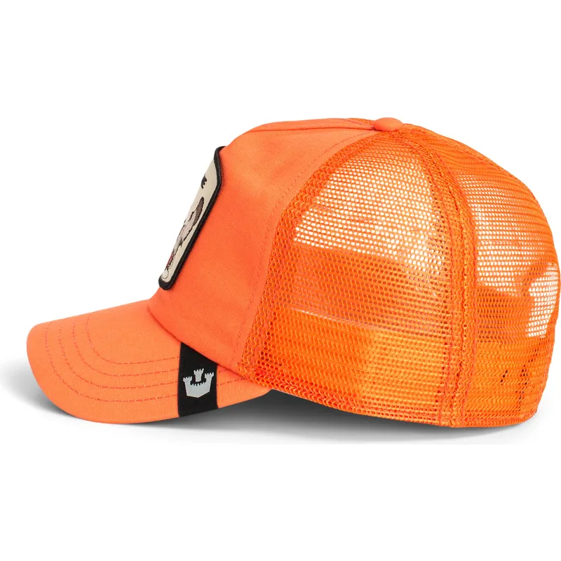 orangefarbene-trucker-kappe-ente-game-maybe-park-range-the-farm-von-goorin-bros