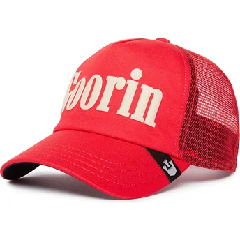 Čepice zaoblená červená snapback Soft Pack Insider Club The Farm Goorin Bros.