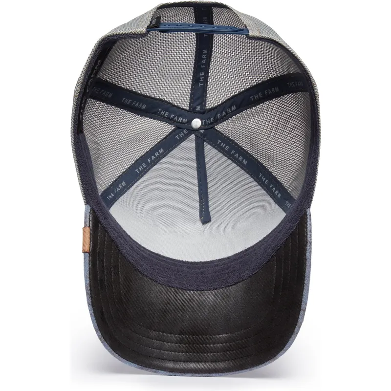 cepice-zaoblena-namornicka-modra-snapback-tough-rhino-the-farm-goorin-bros cepice-zaoblena-namornicka-modra-snapback-tough-rhino-the-farm-goorin-bros