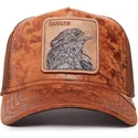 cepice-zaoblena-hneda-snapback-danger-crow-the-farm-goorin-bros