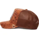braune-trucker-kappe-crow-danger-crow-the-farm-von-goorin-bros