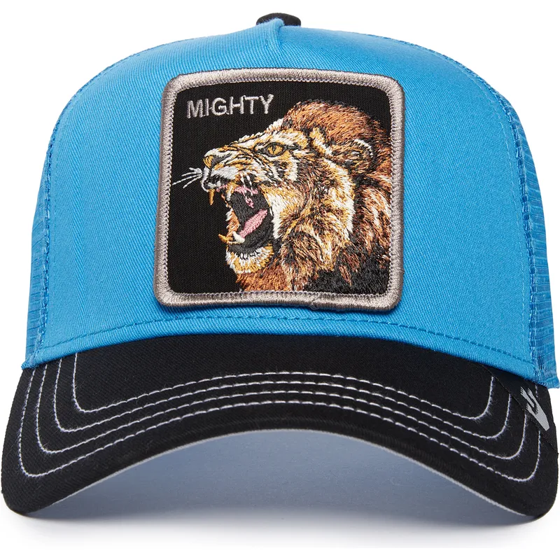 cepice-zaoblena-modra-snapback-mighty-lion-fan-the-farm-goorin-bros