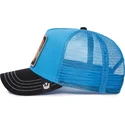 goorin-bros-mighty-lion-fan-the-farm-blaue-und-schwarze-trucker-kappe-mit-lowenmotiv