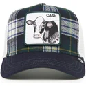 cepice-zaoblena-namornicka-modra-snapback-cash-moon-cow-uk-plaid-the-farm-goorin-bros