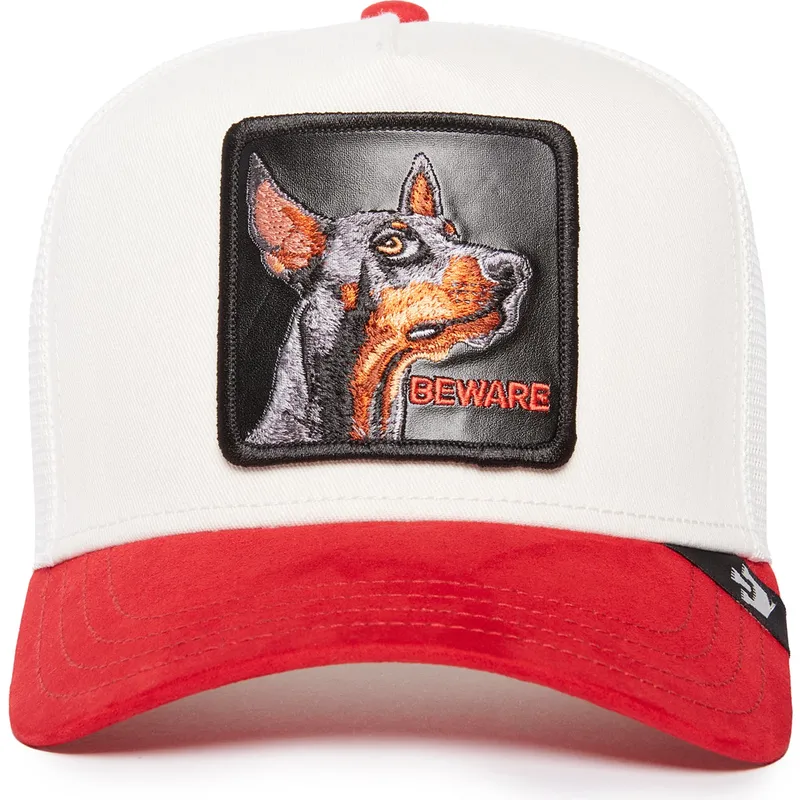 cepice-zaoblena-cervena-snapback-beware-the-suede-doberman-the-farm-goorin-bros