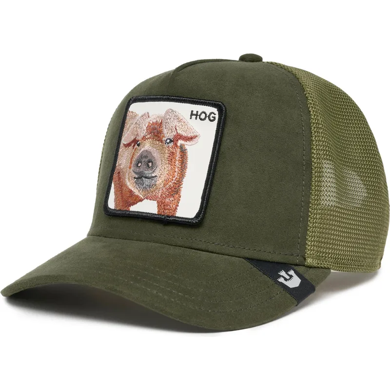 cepice-zaoblena-zelena-snapback-hog-the-suede-pig-the-farm-goorin-bros