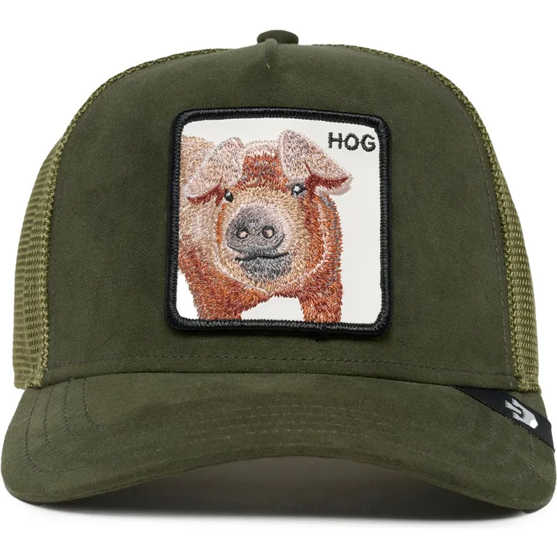 cepice-zaoblena-zelena-snapback-hog-the-suede-pig-the-farm-goorin-bros