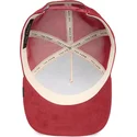 cepice-zaoblena-cervena-snapback-raging-the-suede-rager-the-farm-goorin-bros