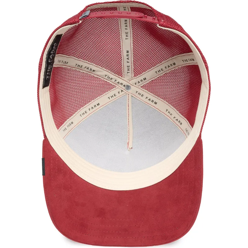 cepice-zaoblena-cervena-snapback-raging-the-suede-rager-the-farm-goorin-bros