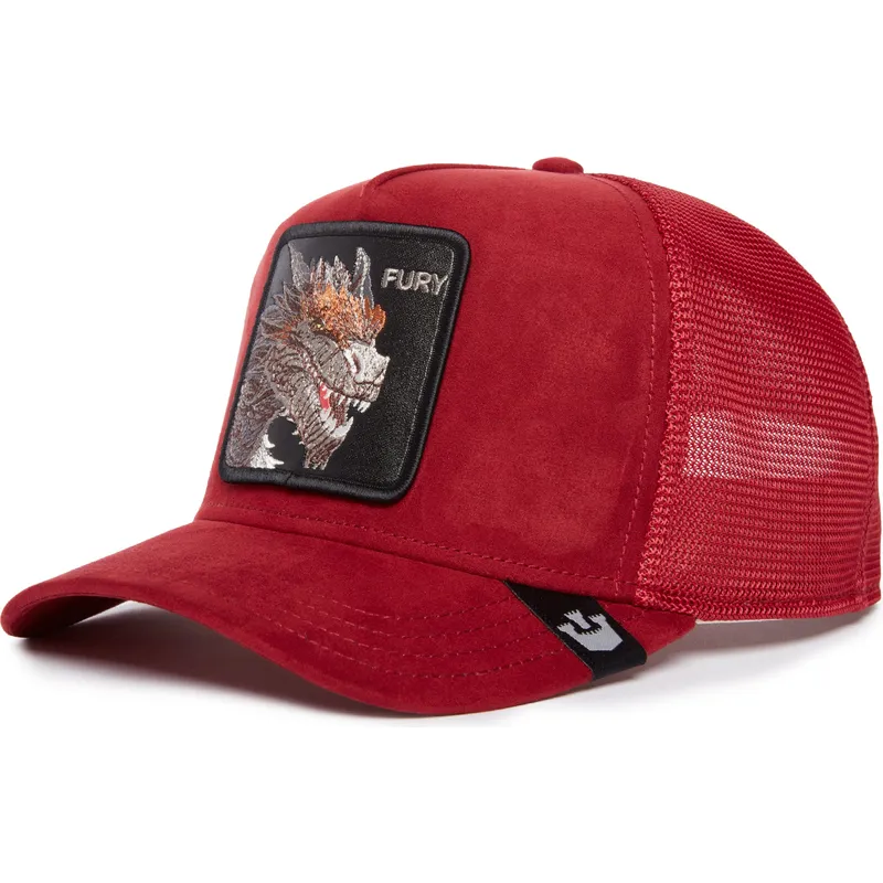 cepice-zaoblena-cervena-snapback-fury-the-suede-the-farm-goorin-bros cepice-zaoblena-cervena-snapback-fury-the-suede-the-farm-goorin-bros
