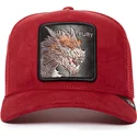 cepice-zaoblena-cervena-snapback-fury-the-suede-the-farm-goorin-bros