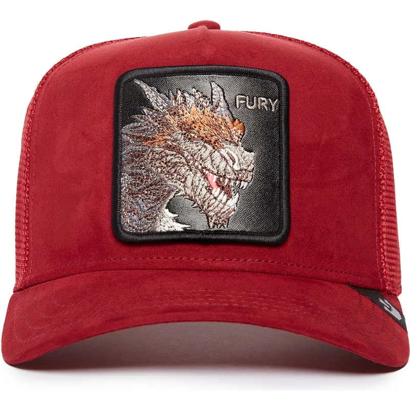 cepice-zaoblena-cervena-snapback-fury-the-suede-the-farm-goorin-bros cepice-zaoblena-cervena-snapback-fury-the-suede-the-farm-goorin-bros