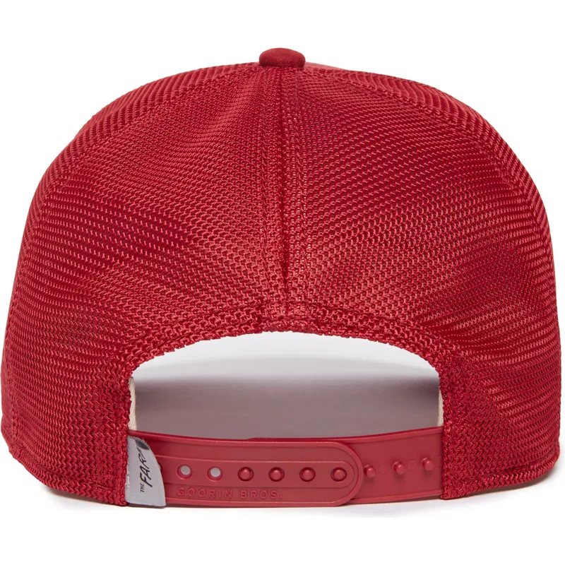 cepice-zaoblena-cervena-snapback-fury-the-suede-the-farm-goorin-bros cepice-zaoblena-cervena-snapback-fury-the-suede-the-farm-goorin-bros
