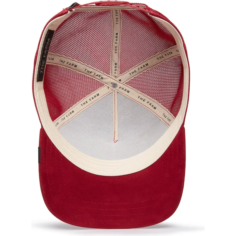 cepice-zaoblena-cervena-snapback-fury-the-suede-the-farm-goorin-bros cepice-zaoblena-cervena-snapback-fury-the-suede-the-farm-goorin-bros