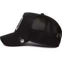 goorin-bros-the-farm-schwarze-panther-trucker-kappe-the-suede-panther-blacked-out