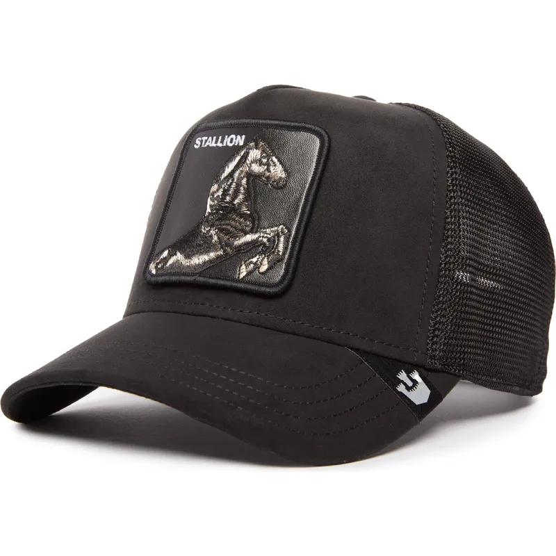 cepice-zaoblena-cerna-snapback-the-suede-stallion-blacked-out-the-farm-goorin-bros