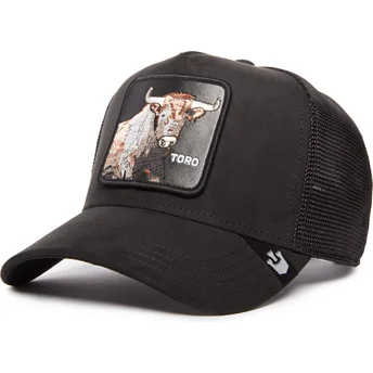cepice-zaoblena-cerna-snapback-the-suede-bull-blacked-out-the-farm-goorin-bros